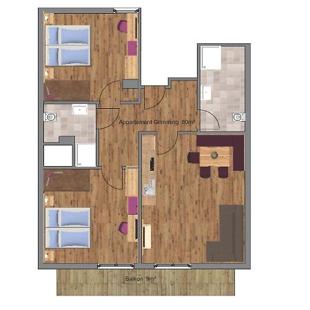 Appartements Kolb Tauplitz Bagian luar foto