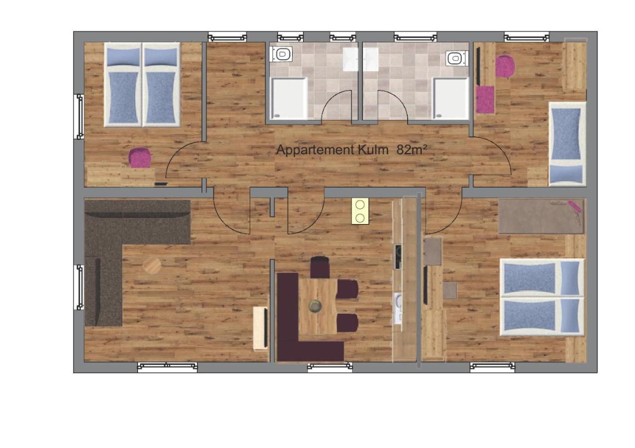 Appartements Kolb Tauplitz Bagian luar foto